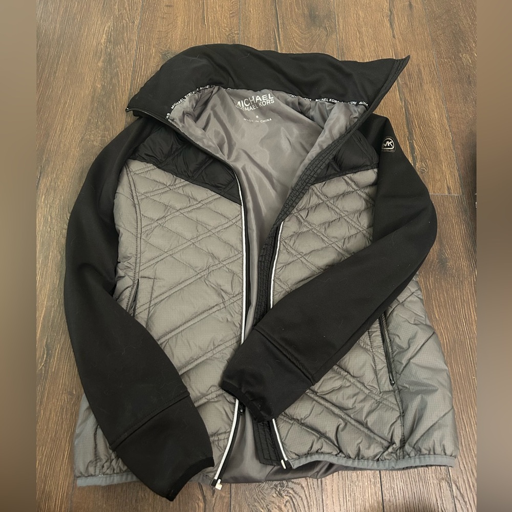 Michael Kors jacket, light weight, active wear style.